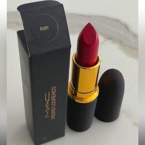 MAC x Pedro Lourenço: Amplified Crème Lipstick in Ruby: Limited Edition & New!